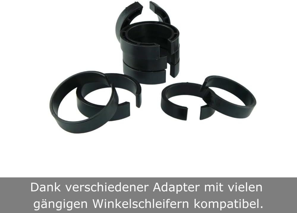 Titan USSN117 - Universal Absaughaube für Winkelschleifer - 230mm - perfekt für Schleif- und Trennar