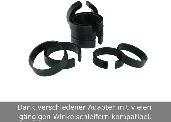 Titan USSN117 - Universal Absaughaube für Winkelschleifer - 230mm - perfekt für Schleif- und Trennar