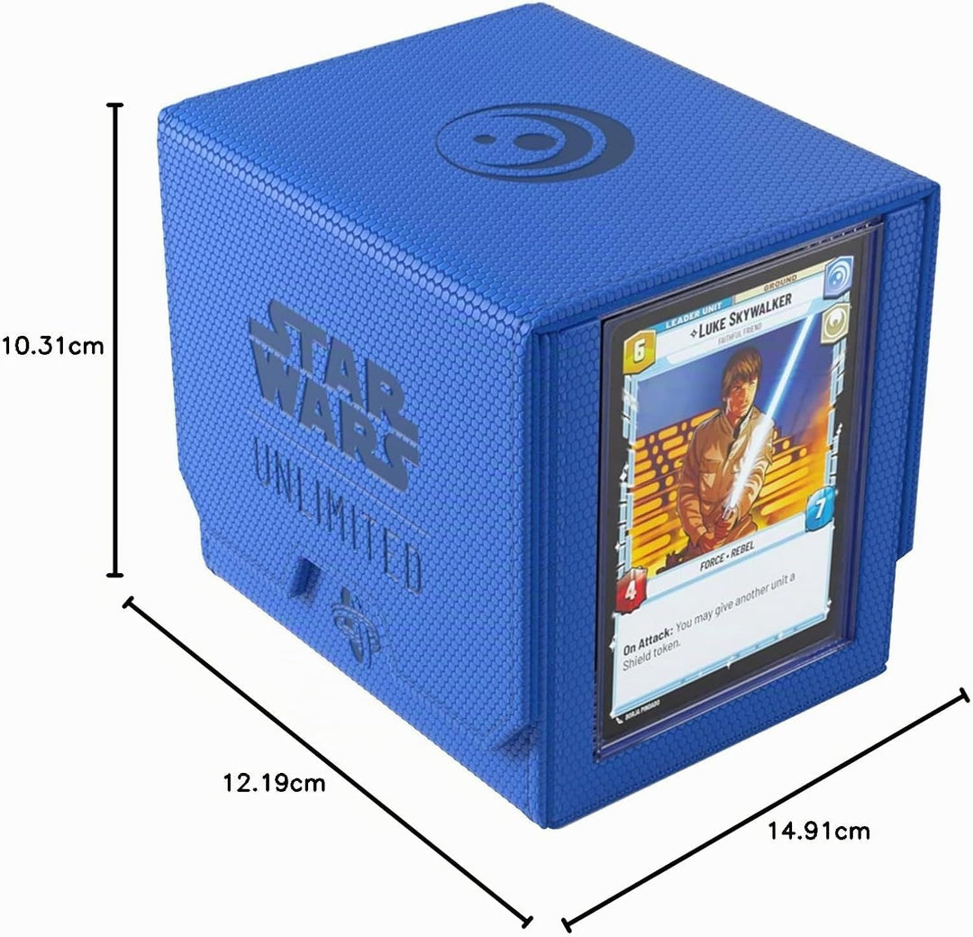 Gamegenic, Star Wars: Unlimited Deck Pod (Blue) Blau, Blau