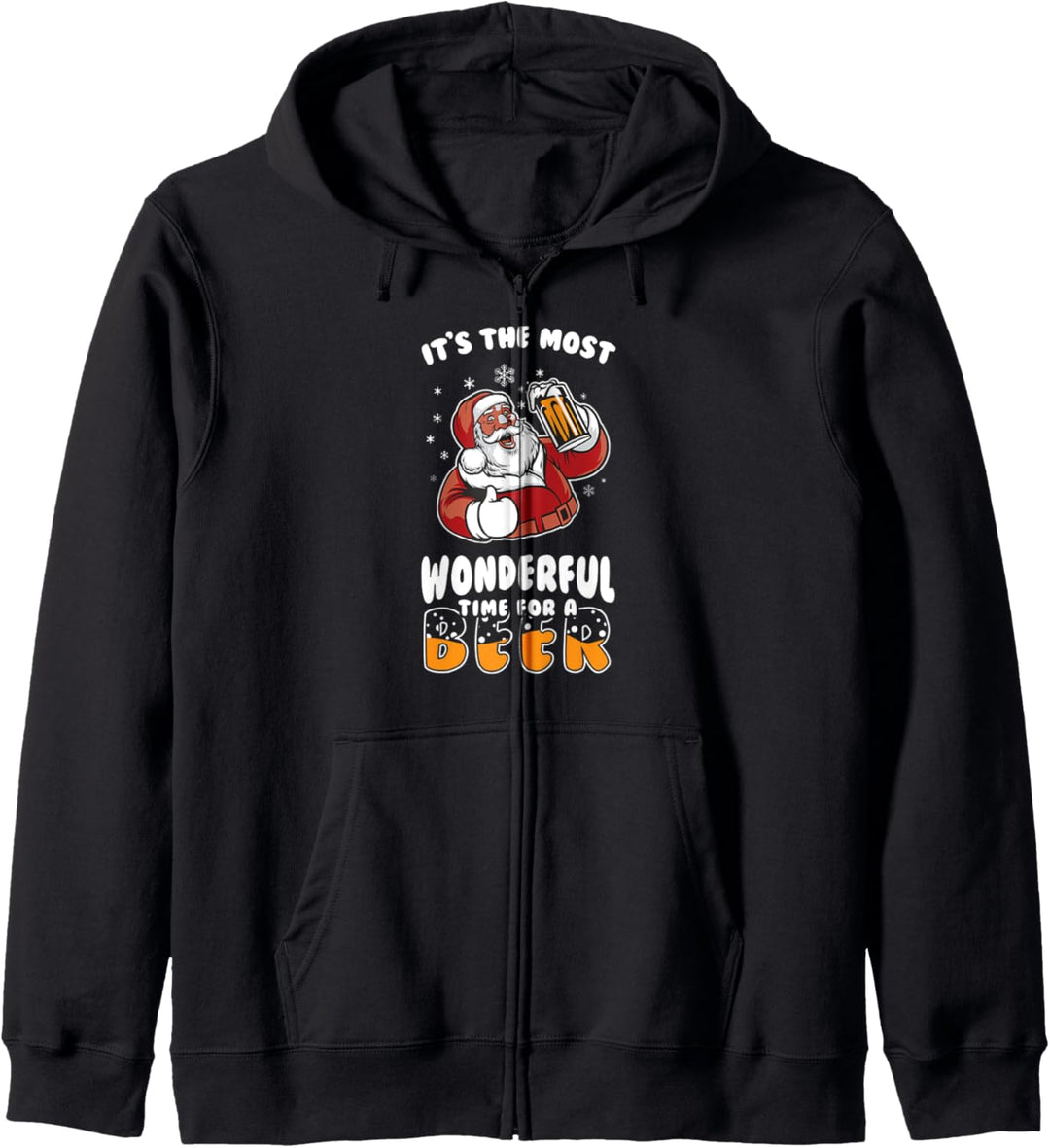 Funny Drinking Santa Matching Party Group Christmas Pajamas Kapuzenjacke