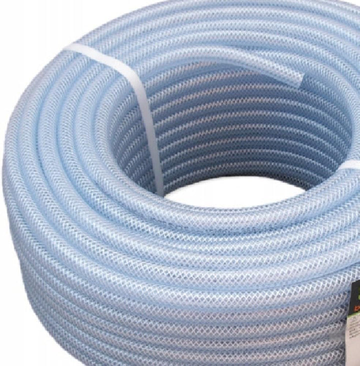 Bradas TH06*2,5 Industrie PVC- technischer Schlauch mit Gewebeeinlage, 50 m lang, Innendurchmesser 6