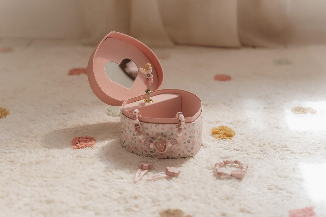 Little Dutch Schmuckkästchen Schmuckschatulle mit Musik in Herz-Form und drehender Ballerina - Fairy