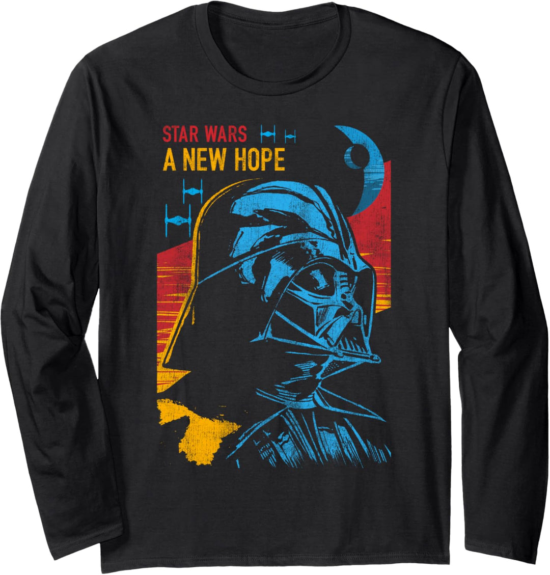 Star Wars Darth Vader Stares Down A New Hope Langarmshirt