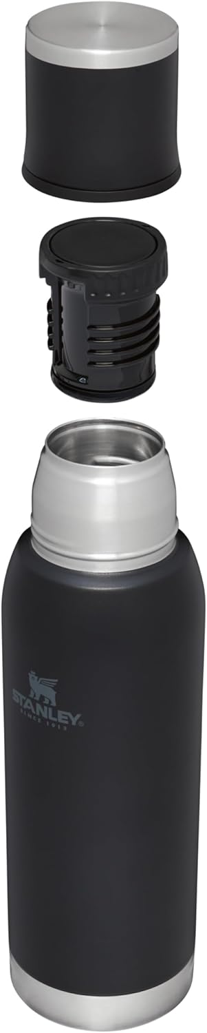 Stanley Adventure To-Go Thermosflasche 1.0L - 25 Stunden Heiss - 27 Stunden Kalt - Auslaufsicher - I