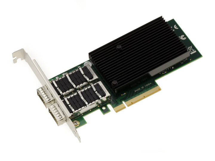 KALEA-INFORMATIQUE PCIe Controller-Karte für 40G LAN Netzwerk QSFP+ 2 Ports mit MELLANOX X-3 Chipsat