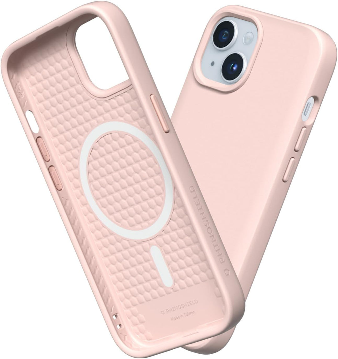 RhinoShield Case kompatibel mit [iPhone 15 Plus] | SolidSuit - MagSafe-kompatibel -Stossdämpfende &