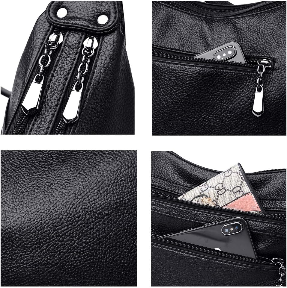 Coolives Damen Umhängetasche Casual Schultertasche Messenger Tasche Blau EINWEG, Blau