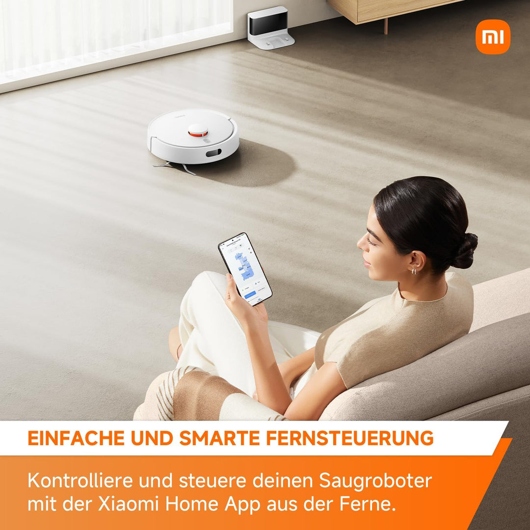 Xiaomi Robot Vacuum S20 Saug- und Wischroboter, Smarter Reinigungsplan mit LDS Lasernavigation, 5000