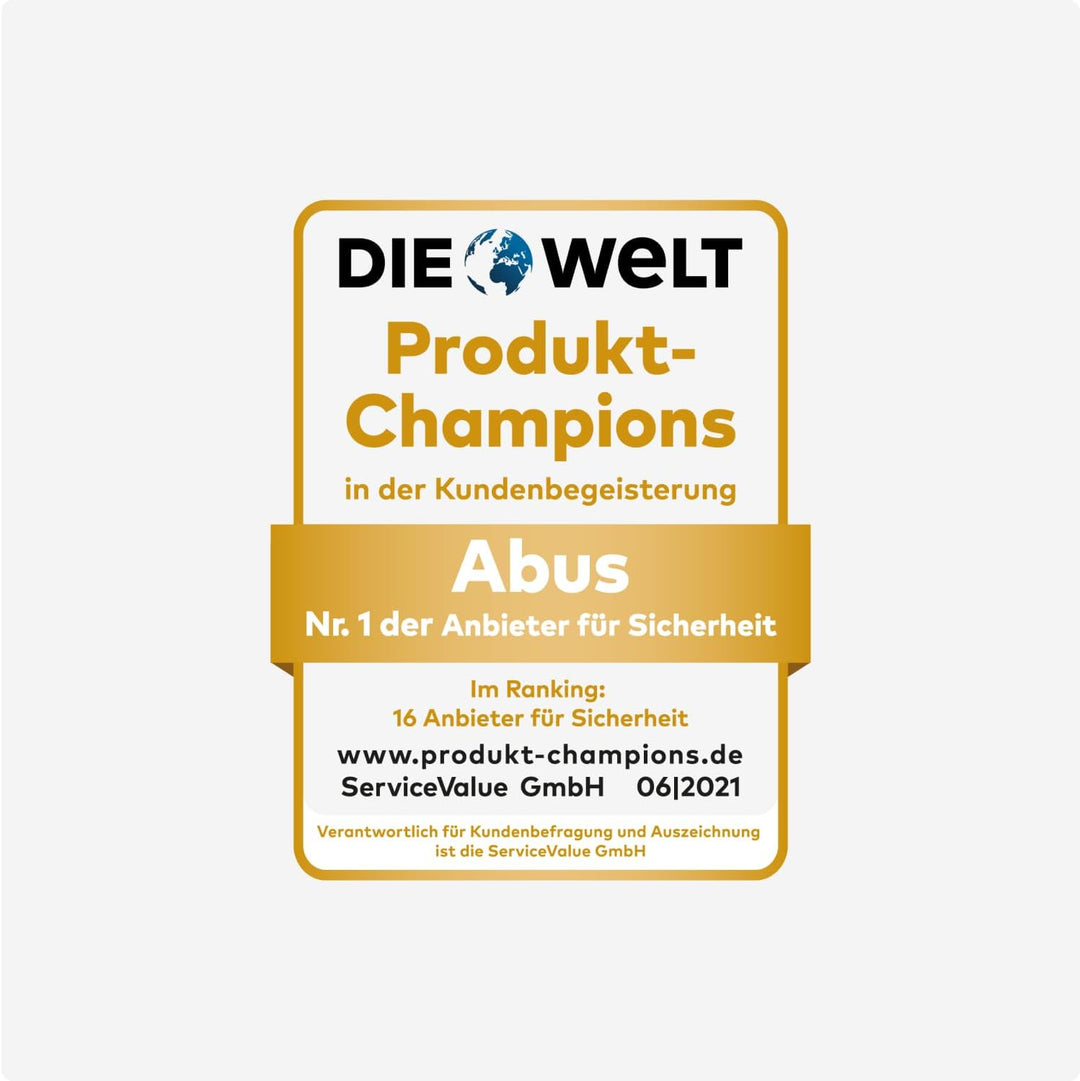 ABUS KeyGarage 728 - Schlüsseltresor für in der Wand - rostfreies Edelstahlrohr zur Aufbewahrung von
