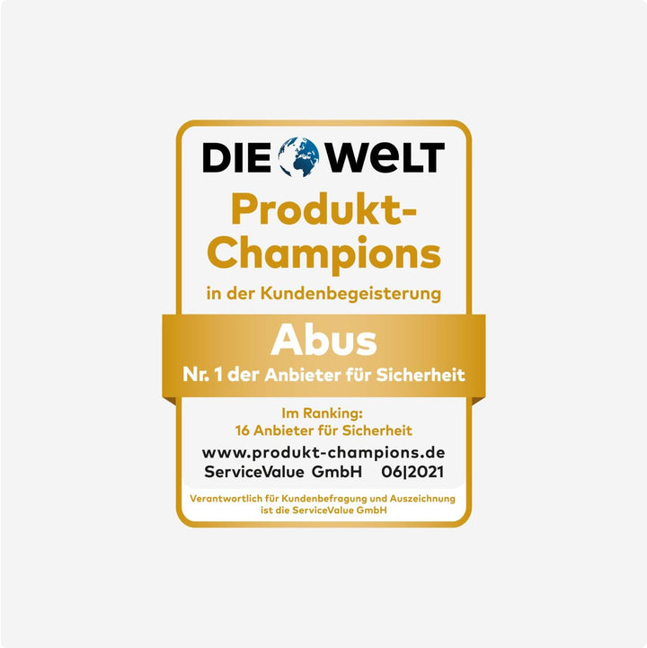 ABUS KeyGarage 728 - Schlüsseltresor für in der Wand - rostfreies Edelstahlrohr zur Aufbewahrung von