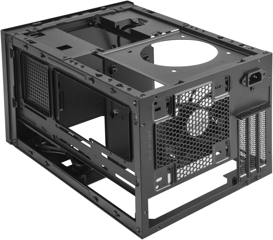 SilverStone Technology SUGO 15, Schwarz, Mini-ITX, Aluminium, Unterstützt Grafikkarten in voller Län