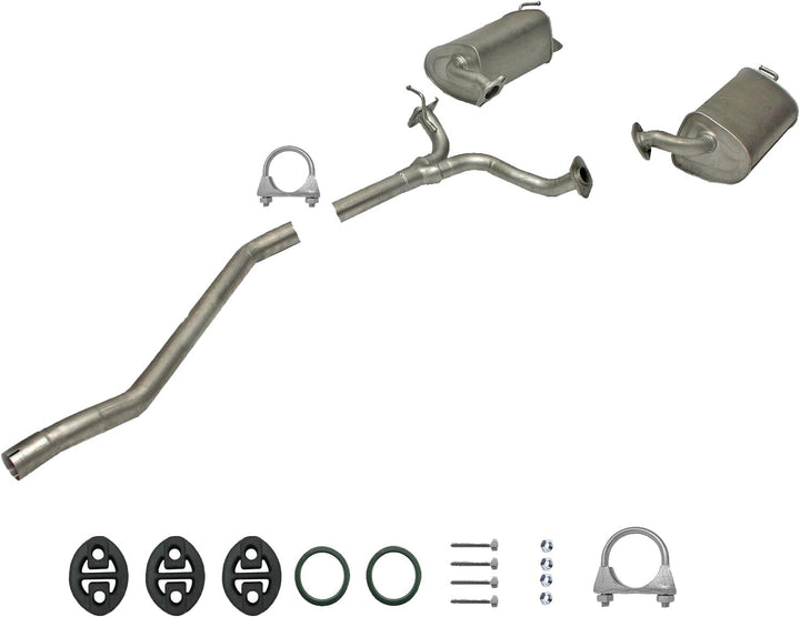 Ferroz Export Ersatz für Auspuff ab Kat Mazda 6 (GG und GY) 2.0 und 2.3 Auspuffanlage