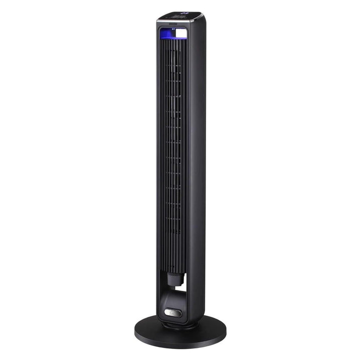 Turmventilator (107 cm), 19 dB, Windgeschwindigkeit bis zu 8.2 m/s, LED-Touchdisplay, Fernbedienung,