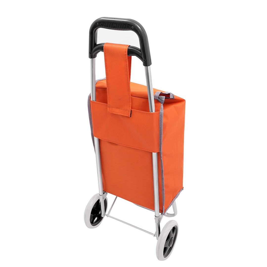Einkaufstrolley klappbar Hochleistungs-Supermarktwagen bis 25kg Robuster Einkaufstrolley klappbar fa