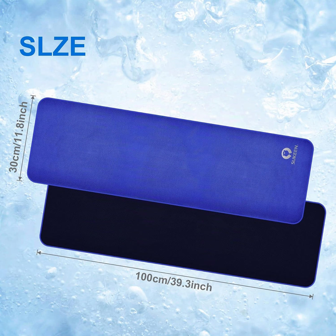 Sukeen Kühlendes Handtuch, Kühlhandtuch 100 x 30 cm, Ice Cooling Towel für Hals und Gesicht, Kühlend