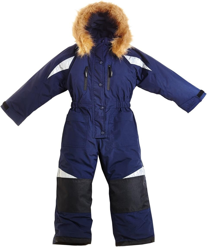 BMS Schneeanzug für Jungen und Mädchen - 100% wasserdicht - atmungsaktiv - sehr warm, Thermoanzug 92