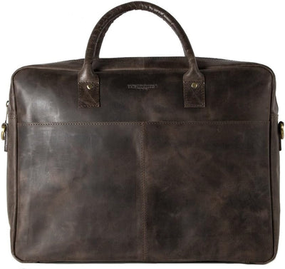 HOLZRICHTER BERLIN Briefcase Aktentasche (M). Handgefertigte grosse Tragetasche, Laptoptasche und Um