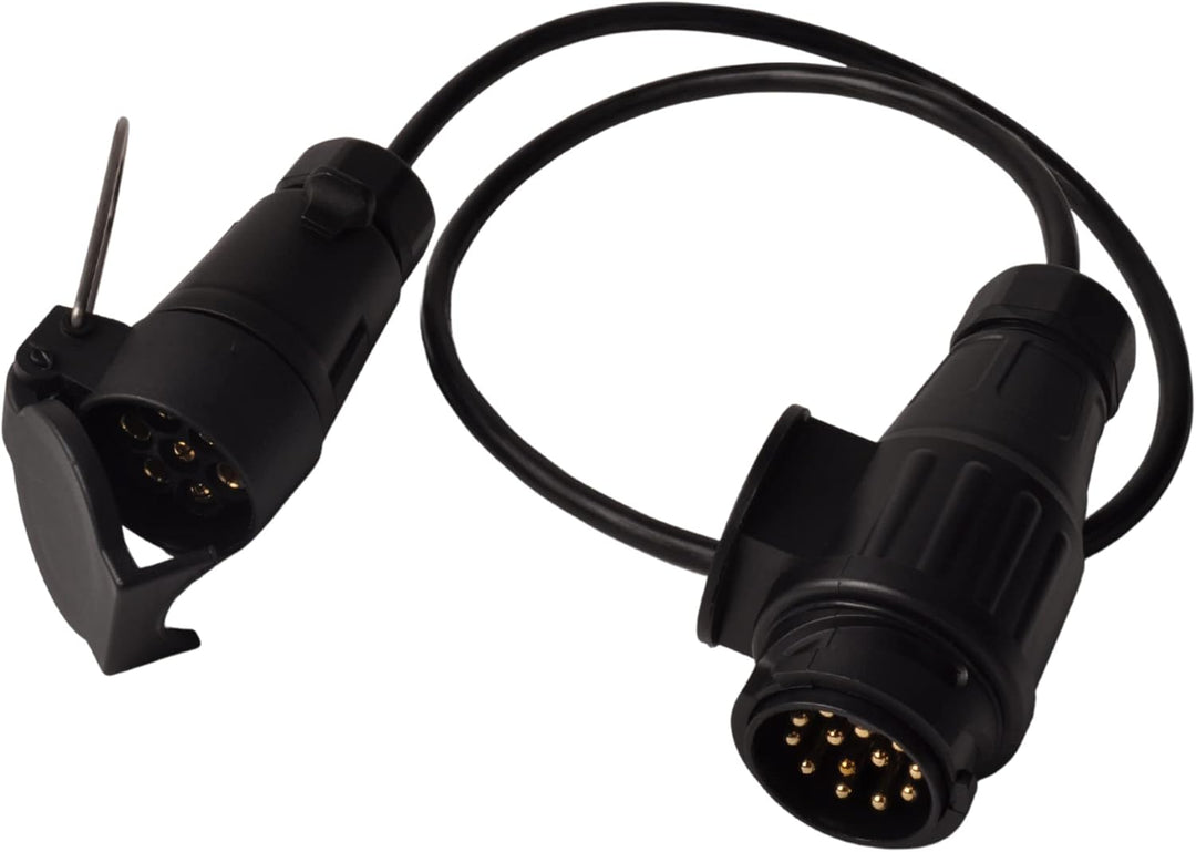 ProPlus 343527 Verlängerungskabel Stecker 13polig auf Kupplung 7polig Länge 80cm
