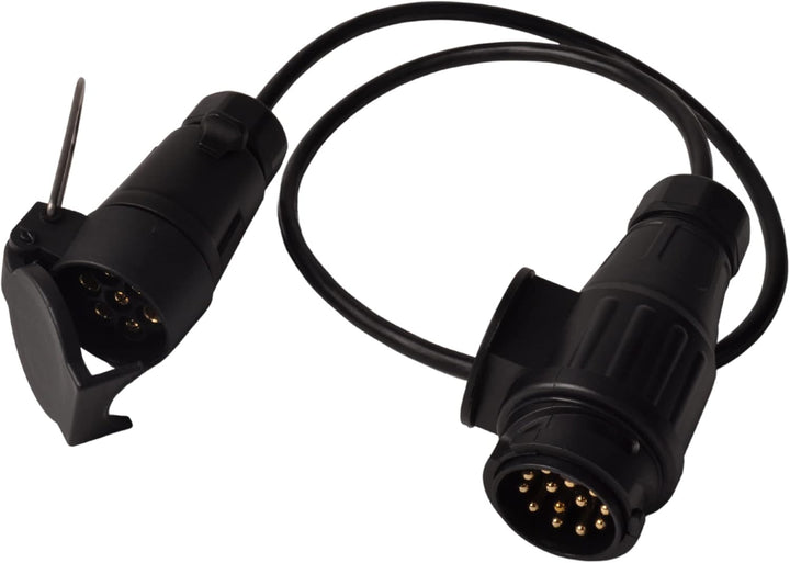 ProPlus 343527 Verlängerungskabel Stecker 13polig auf Kupplung 7polig Länge 80cm