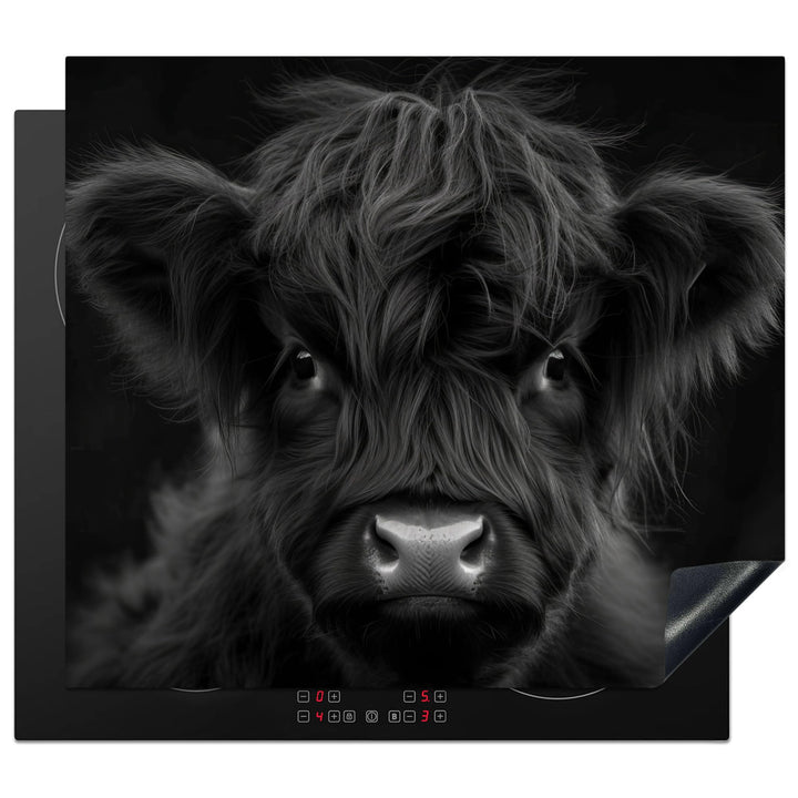 Herdabdeckplatte 59x52 cm Einteilig Induktionsmatte Küche Abdeckung Ceranfeld Herd Abdeckplatte Deko