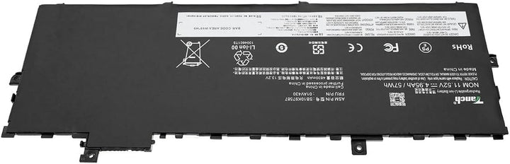 01AV494 SB10K97588 01AV431 01AV430 Laptop-Akku für Lenovo X1 Carbon GEN 5 11.52V 4950mAh/57Wh