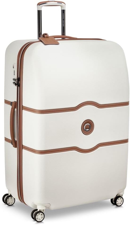 DELSEY PARIS 4 DOPPELROLLEN TROLLEY 82 CM XXL ( 82cm - 134.67L ) Angora, XXL ( 82cm - 134.67L ) Ango