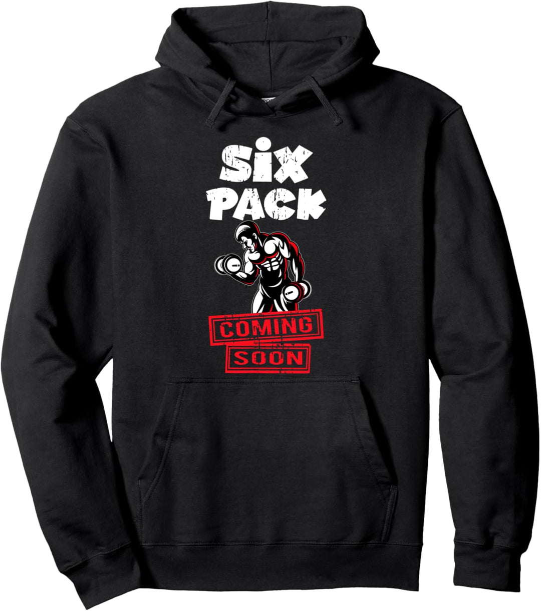 Workout Fitness Ziele Sommer 2021 Six Pack comming soon Pullover Hoodie