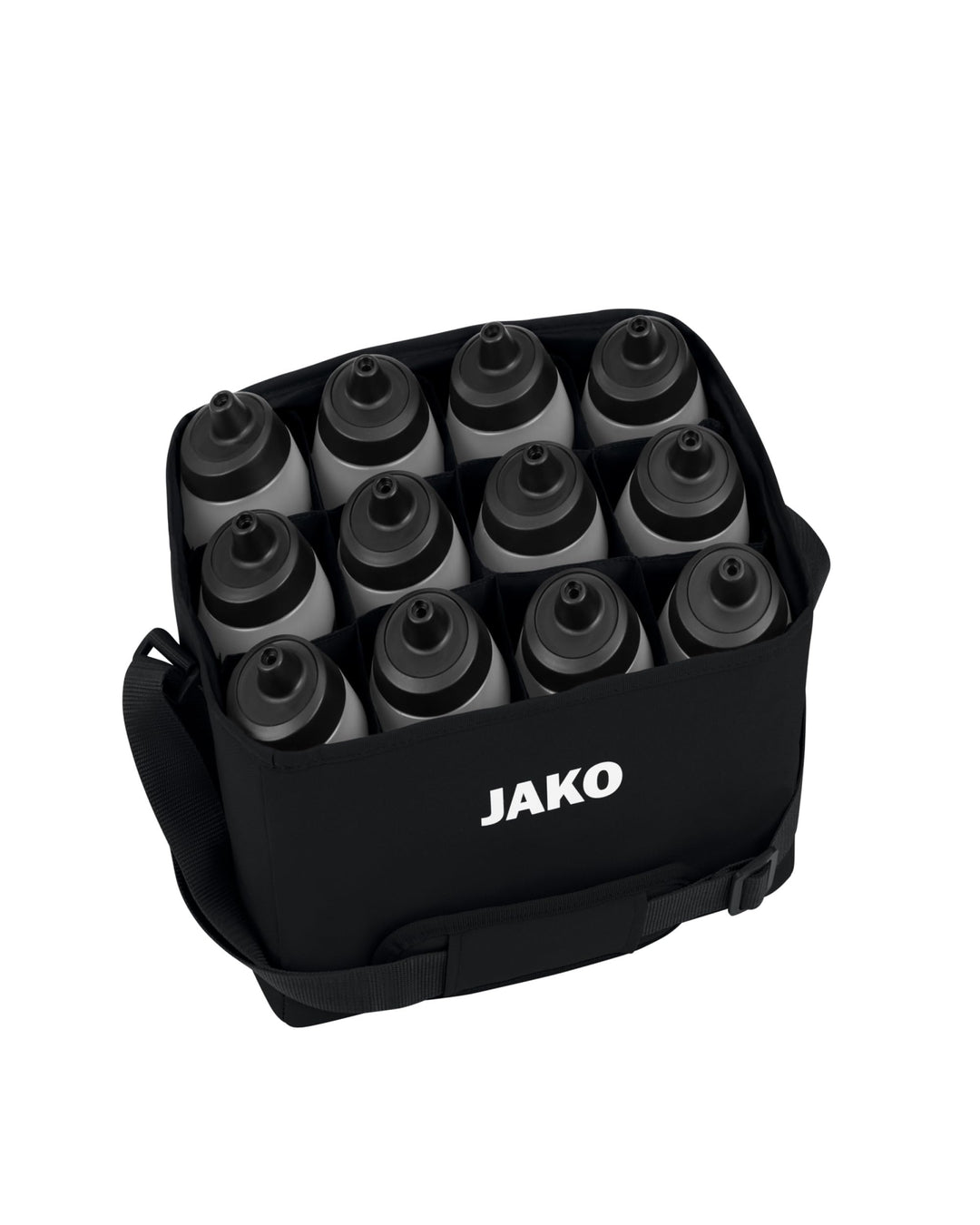 JAKO One Flaschenträger für 12 Flaschen 32x24x21 cm – Praktisches Trainingszubehör aus recyceltem Po