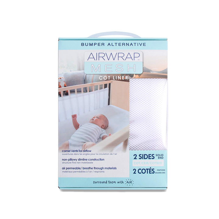 Airwrap Bettnestchen für beide Seiten, Weiss, Weiss