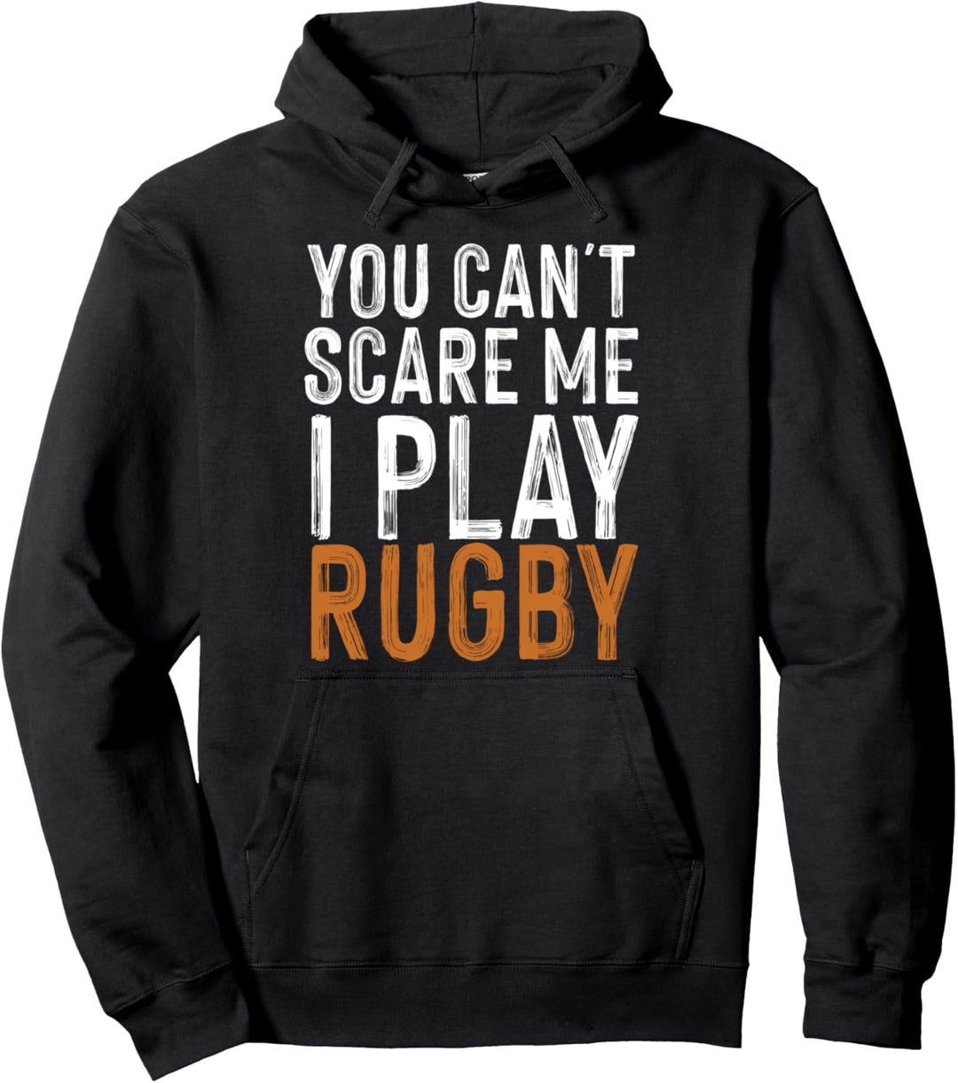 Angst Ängstlich Rugger Rugby Football American Fan Geschenk Pullover Hoodie