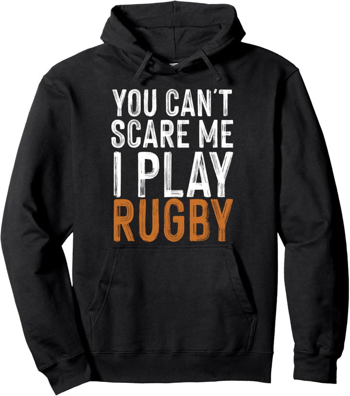 Angst Ängstlich Rugger Rugby Football American Fan Geschenk Pullover Hoodie