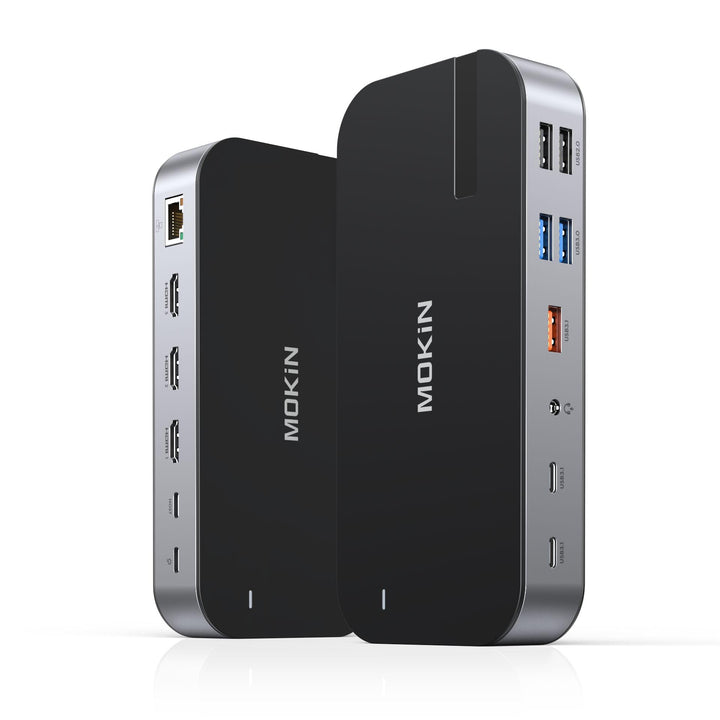 USB C Docking Station 3 HDMI, 16 in 1 Docking station zwei Monitor, Laptop Docking station drei Disp
