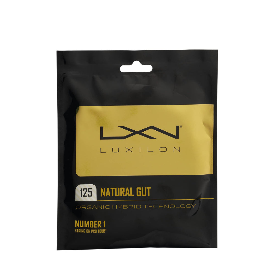 Wilson Tennissaite Natural Gut 125, Durchmesser: 1,25 mm, Transparent, WRZ949125, 125