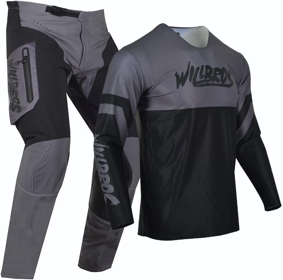 Willbros Motocross Jersey Hose Combo Männer Frauen Dreckiges Fahrrad MX Ausrüstungsset Offroad mit R