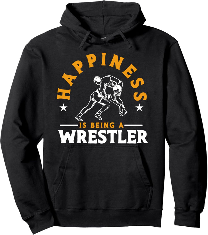 Ringen Wrestling Ringer Ringer Lektion Pullover Hoodie