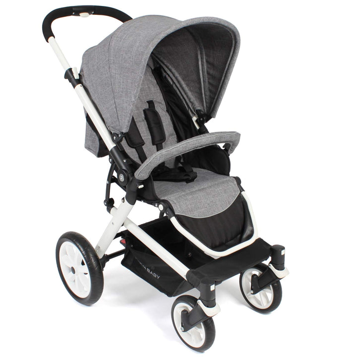 CHIC 4 BABY 157 32 Sportwagen Boomer, Buggy, Kinder-Sportwagen, Melange grau grau 1 Stück（1 er Pack）