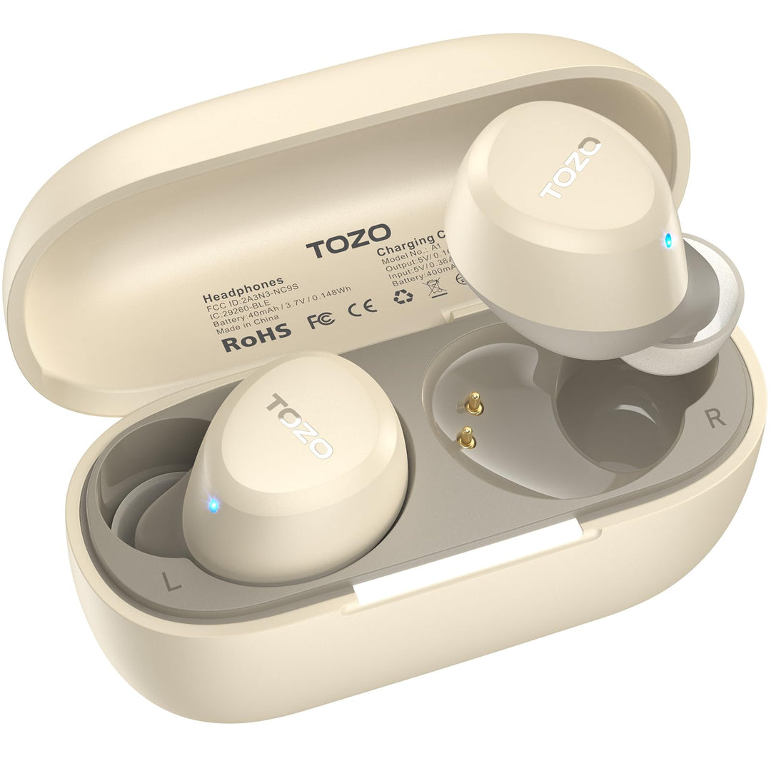 TOZO A1 Bluetooth Kopfhörer, Kopfhörer Kabellos Bluetooth 5.3 In Ear Kopfhörer mit APP Steuerung, 32
