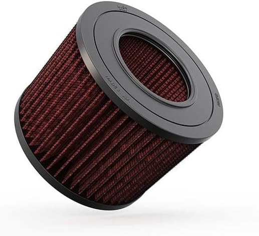 K&N E-2987 Waschbarer und wiederverwendbarer KFZ Tauschluftfilter Rot