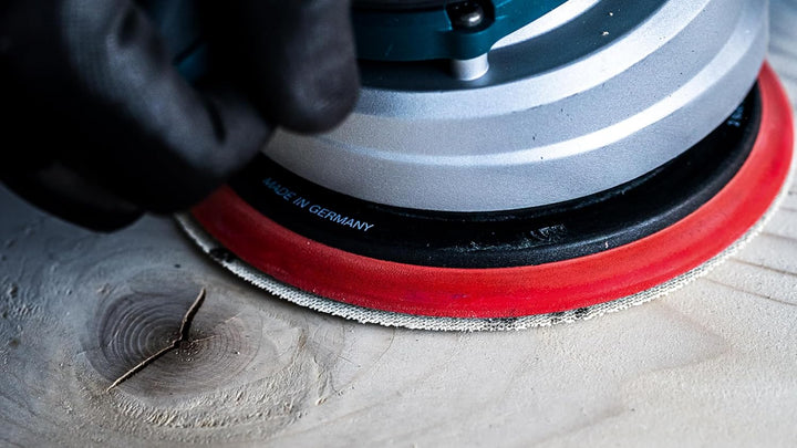 Bosch Professional 50x Expert M480 Schleifnetz (für Hartholz, Farbe auf Holz, Ø 150 mm, Körnung 80,