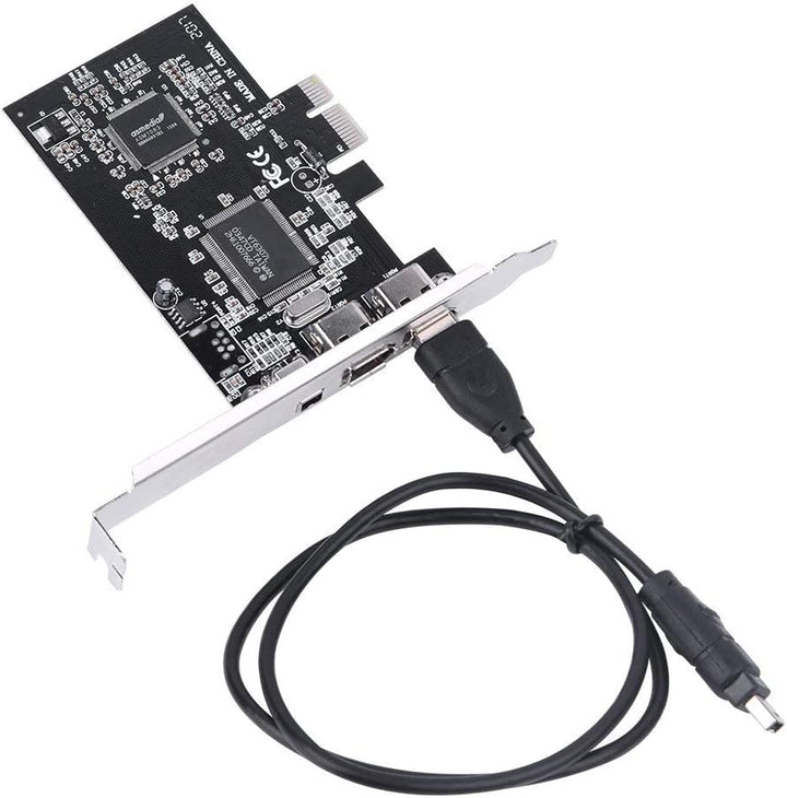 ASHATA PCI Express Karte,IEEE 1394b PCIe Firewire Karte PCI-E PCI Express FireWire Controller Karte