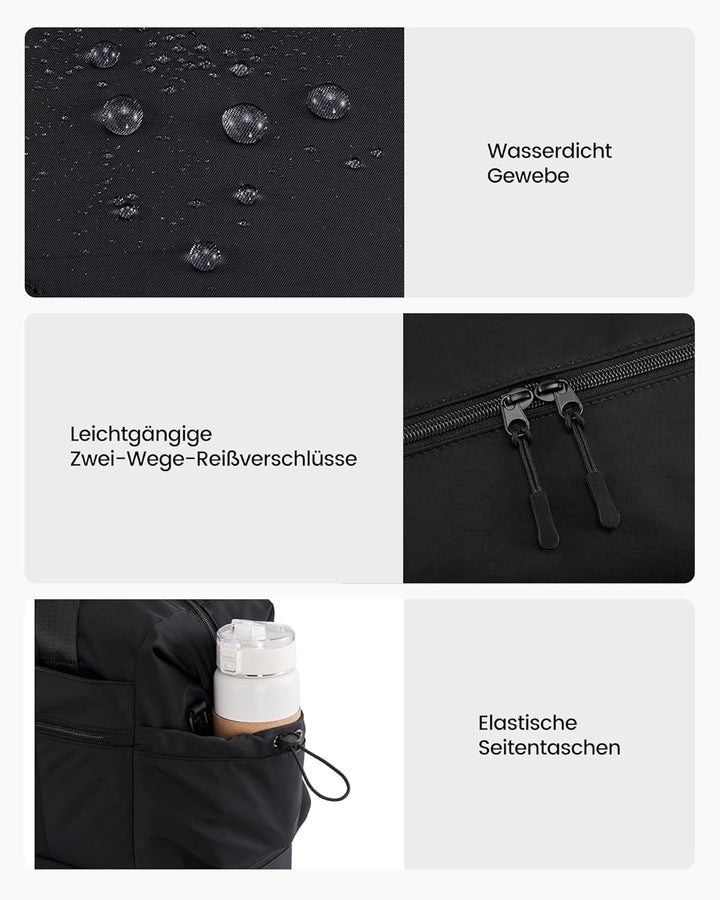LOVEVOOK Reisetasche Damen, Leicht Kliniktasche Geburt Krankenhaustasche, Weekender Handgepäck Tasch