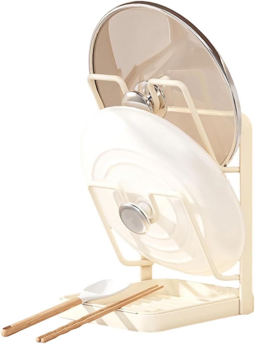 Topfdeckelhalter 2 Stück Topfdeckel Organizer, Löffelablage Deckelhalter Organizer Küche Schubladen,