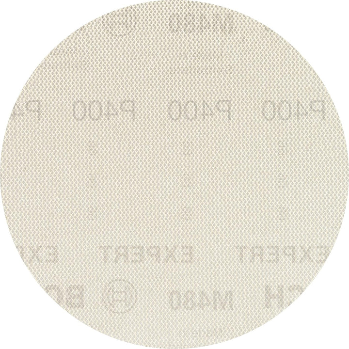 Bosch Accessories 50x Expert M480 Schleifnetz (für Hartholz, Farbe auf Holz, Ø 150 mm, Körnung 400,