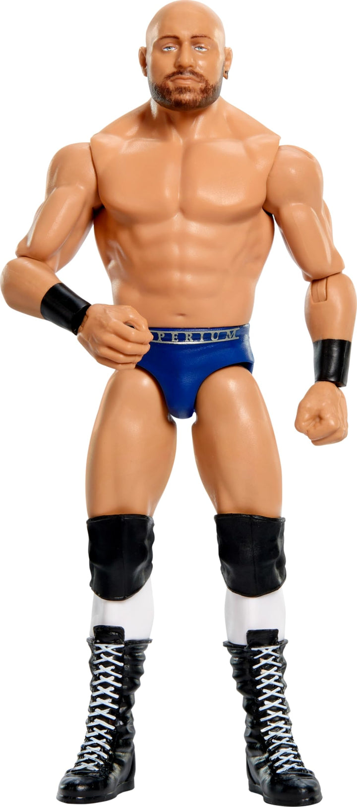 Mattel WWE Actionfigur, 15,2 cm grosses Sammlerstück Giovanni Vinci mit 10 Gelenkpunkten &amp; lebensech