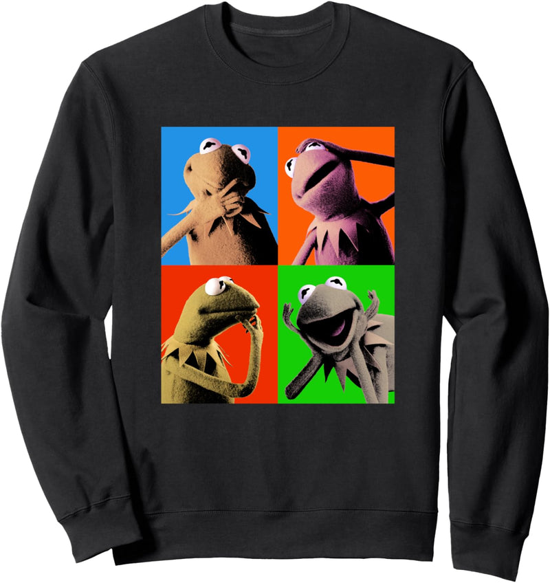 Disney Die Muppets Kermit Der Frosch Pop Art Sweatshirt