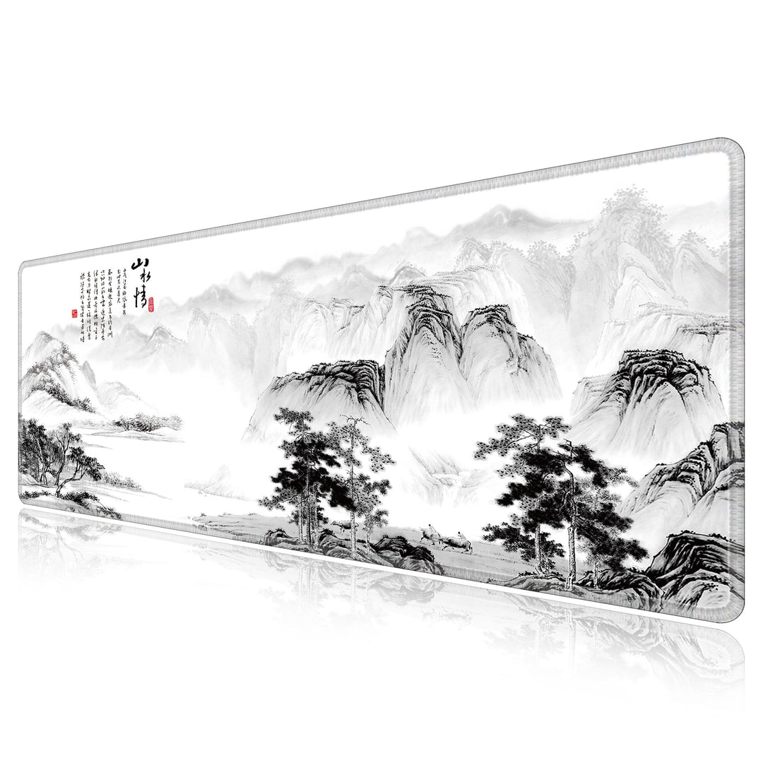 LL-COEUR Grosse Gaming Laptop Mauspad PC Tastatur Mausmatte XXL Schreibtischunterlage Büro Desk Pad