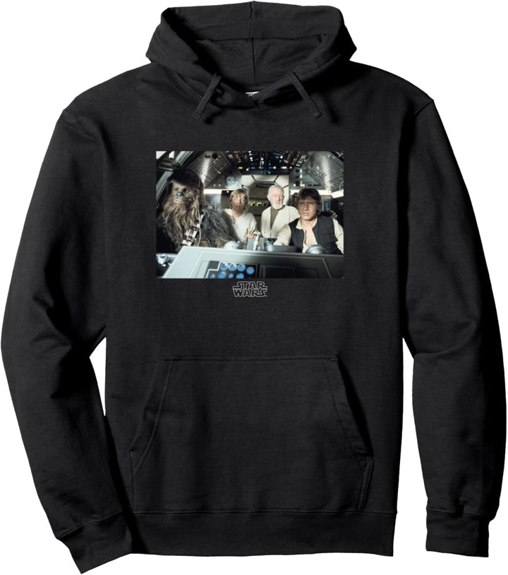 Star Wars Crew White Pullover Hoodie