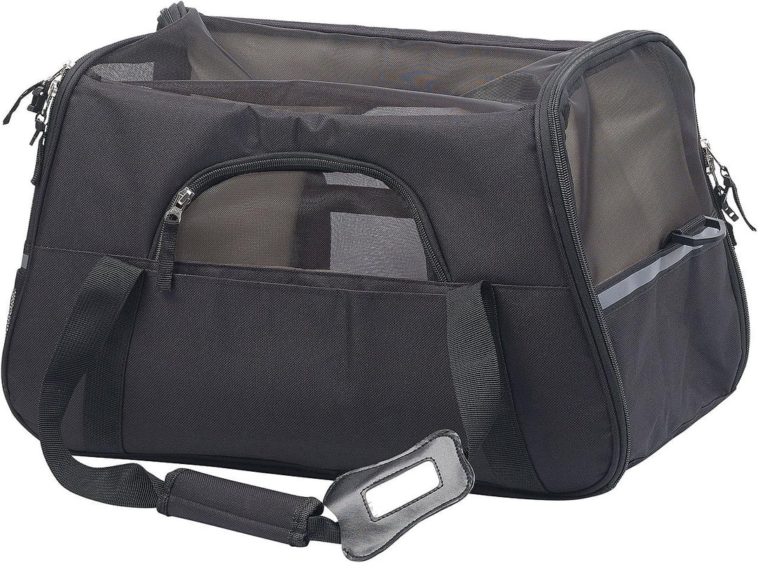 Hundetasche: Hand- & Auto-Transporttasche für Haustiere bis 8 kg, 45 x 28 x 22 cm (Katzentasche, Hun