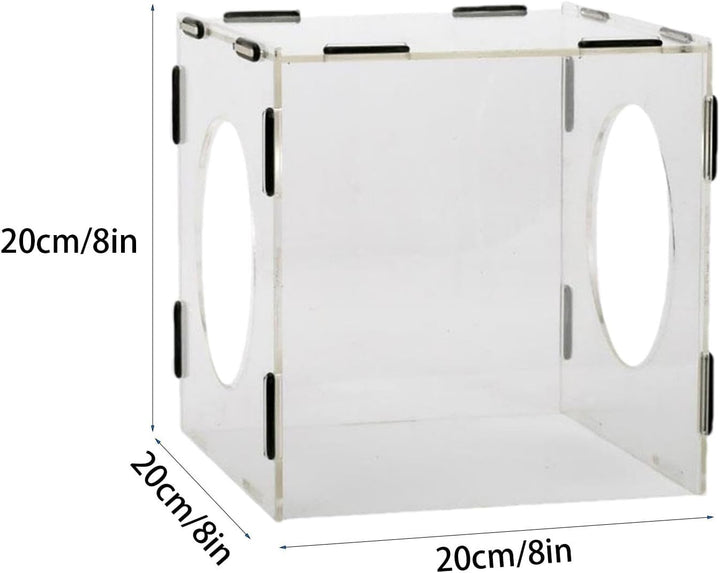 Transparente Staubbox, Schleiftisch Polierbox, Geschlossene Staubbox, Transparente Acryl-Staubbox, P