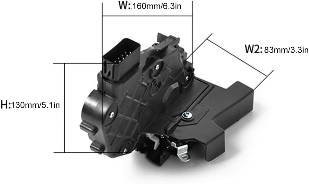 Türschlossantrieb rechts vorne LR011275 Passend für Land Rover Discovery/Freelander/Range Rover Evoq